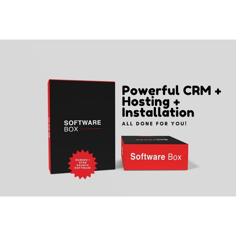 POWERFUL CRM SOFTWARE + VPS HOSTING + INSTALLATION (FULL)